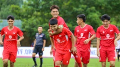 VCK giải U21 QG 2025: U21 PVF thắng đậm bằng 1 set tennis
